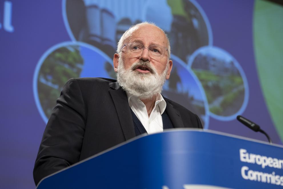 Read-out of the College meeting by Frans Timmermans, Executive Vice-President of the European Commission, and Kadri Simson, European Commissioner, on the Methane Strategy and the Renovation Wave