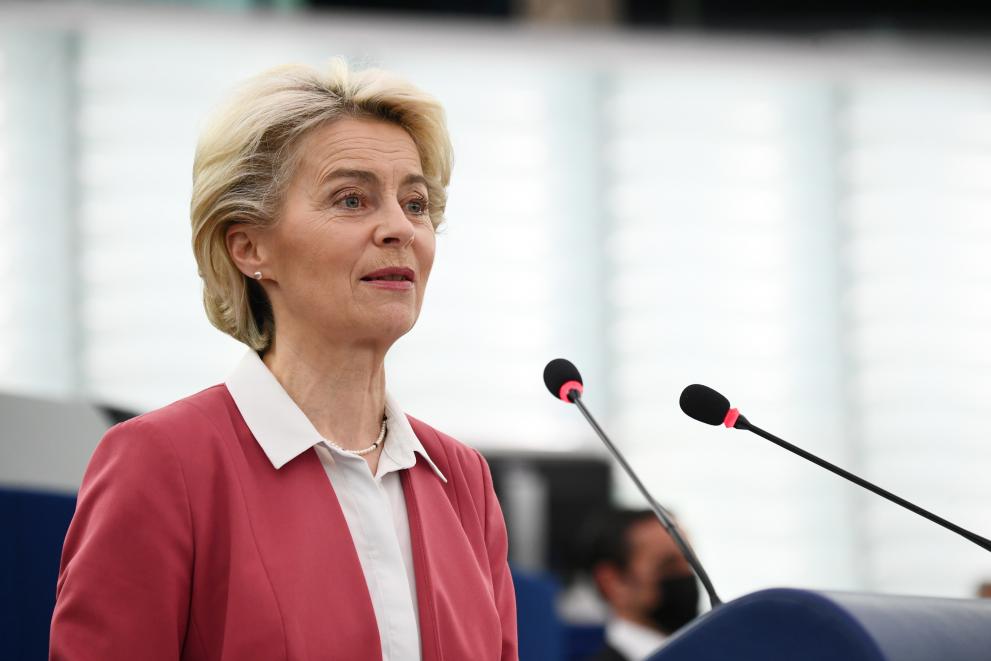 Participation of Ursula von der Leyen, President of the European Commission, at the EP plenary session
