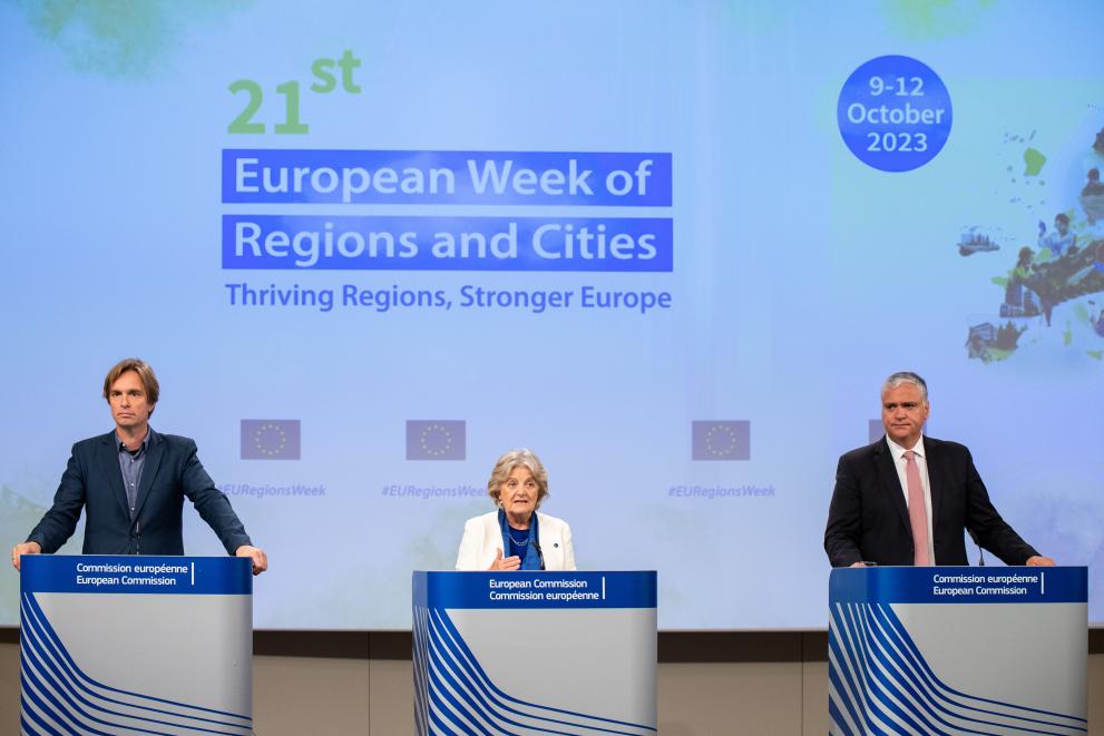 Press conference by Elisa Ferreira, European Commissioner, and Vasco Alves Cordeiro, President of the European Committee of the Regions (CoR), on  the opening of the 21st edition of the European Week of Regions and Cities