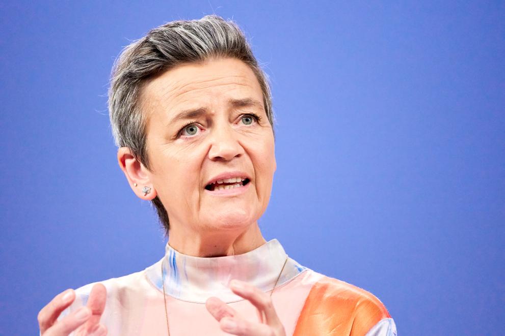 Press conference by Margrethe Vestager, Executive Vice-President of the European Commission, on Mondelēz trade restrictions 