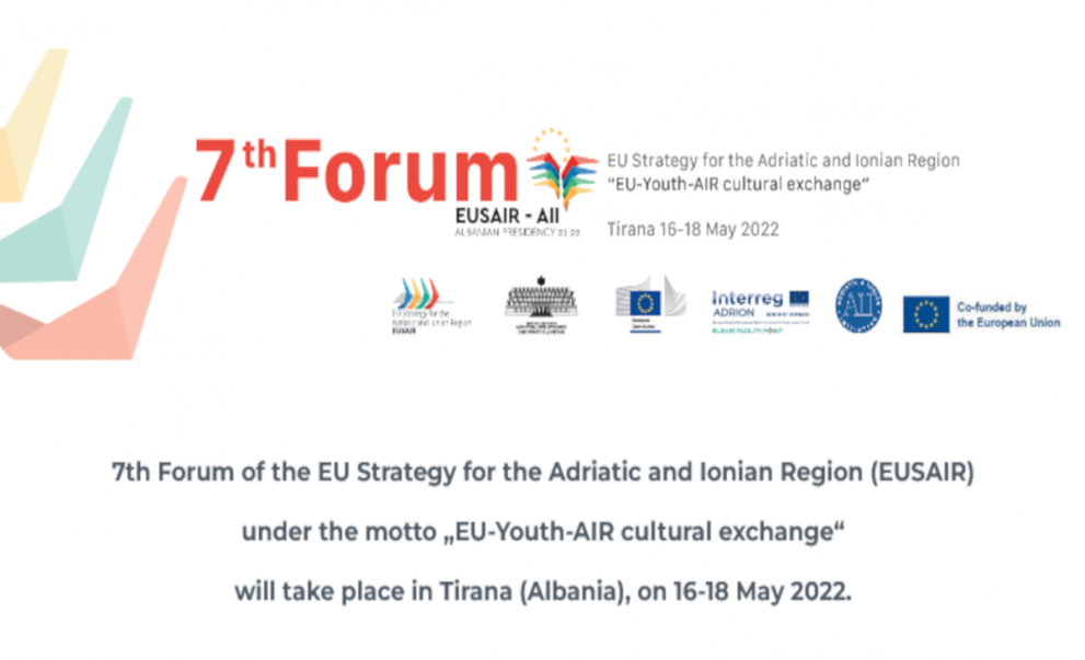 7° Forum annuale della strategia dell'UE per la regione adriatica e ionica