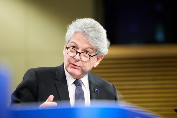 Press conference by Frans Timmermans, Executive Vice-President of the European Commission, and Thierry Breton, European Commissioner, on the Net Zero Industry Act and on a roadmap for a European Hydrogen Bank